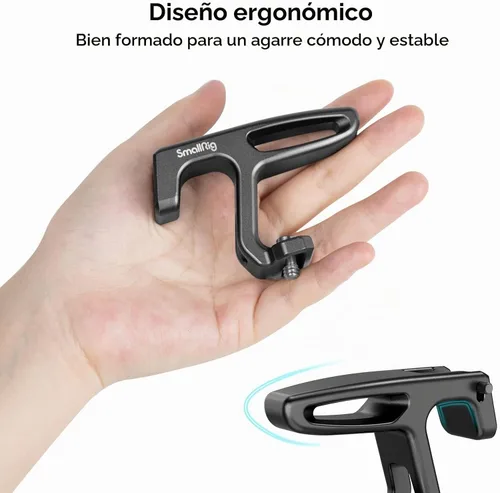 Vista 5 de SMALLRIG Mini mango superior para cámaras de vlogging ligeras con tornillos de 1/4 "-20 - HTS2756