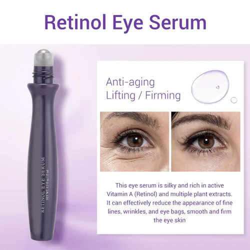 Vista 2 de RollOn - Suero para ojos, suero hidratante para ojos, antiarrugas, levantamiento de piel, suero reafirmante para el cuidado de la piel