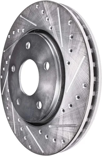 Vista 172 de Detroit Axle - Rotores de freno delantero para 04-13 Mazda 3 Rotores de frenos de disco 06-15 Mazda 5 Reemplazo: Rotor regular delantero de 11.81