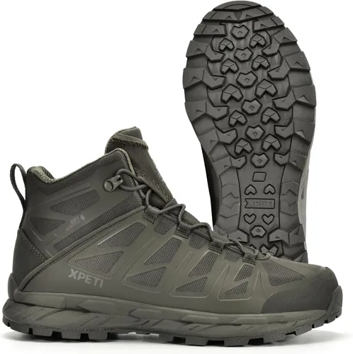 Vista 8 de XPETI Botas tácticas Stealth Mid para hombre