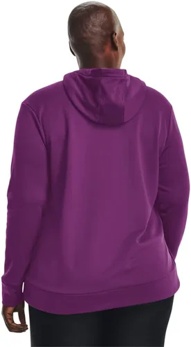 Vista 2 de Under Armour Sudadera con capucha Armourfleece con logotipo grande para mujer