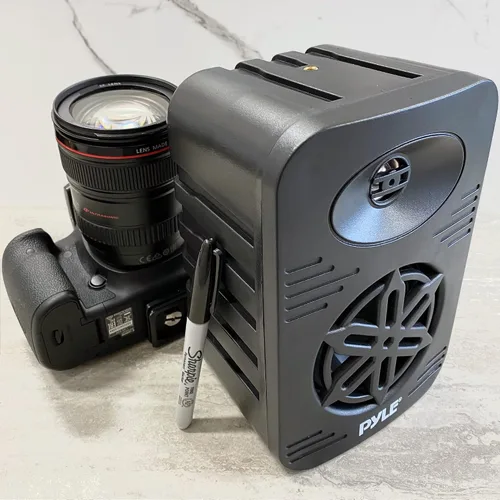 Vista 9 de Pyle USA - Par de altavoces Bluetooth para interiores y exteriores, sistema de altavoces de rango completo de 2 vías de 300 W, doble impermeable, 4