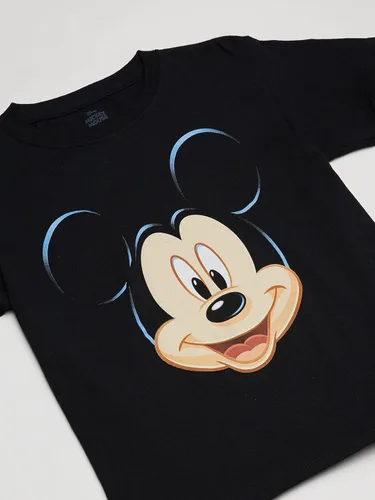 Vista 3 de Disney Camiseta Mickey Mouse Face para niño