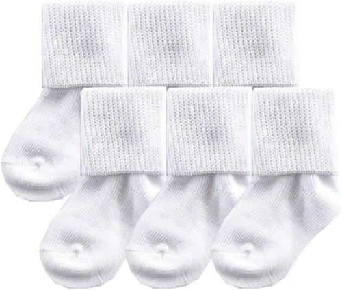 Vista 20 de Luvable Friends Conjunto de calcetines unisex para bebé recién nacido y bebé