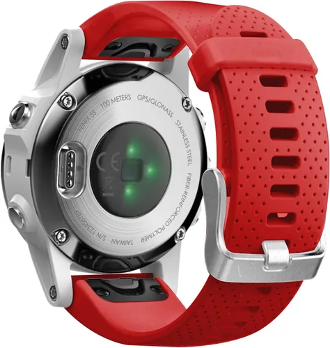 Vista 12 de NotoCity Correa de reloj compatible con Fenix 5S/6S/7S/8 de 1.693 in, correa de repuesto de silicona suave Quickfit (hebilla plateada, 2 unidades)