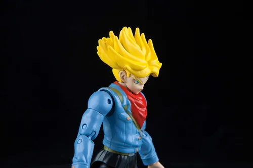 Vista 7 de Dragon Ball Super Dragonball Super - Figura de acción de 6 pulgadas BAF Fusion Zamasu Dragon Stars Series 3 - Super Saiyan Trunks