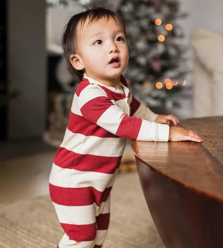Vista 9 de Burt's Bees Mono de manga larga 100% orgánico para bebé niño