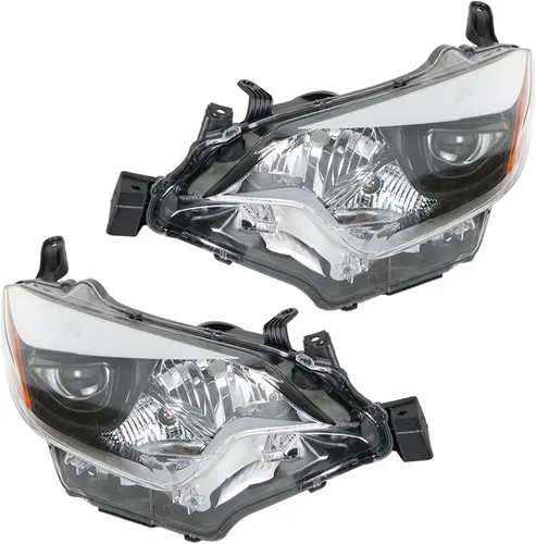 Vista 2 de Faros delanteros de repuesto para faros delanteros Corolla 2014 2015 2016, par de montaje de faros delanteros izquierdo y derecho