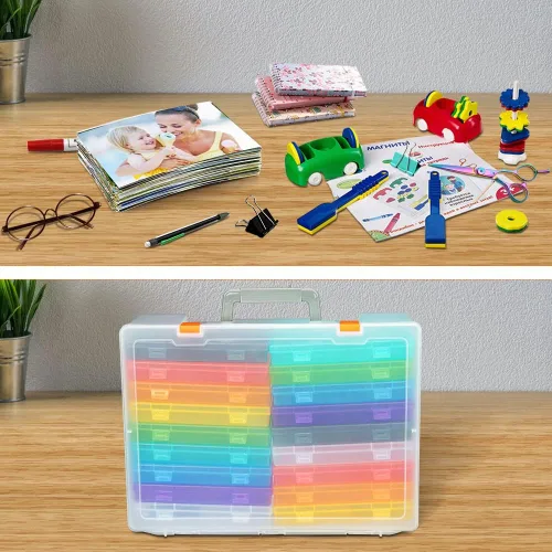 Vista 7 de Broadfashion Cajas de almacenamiento Multicolor Foto-Álbum Accesorios
