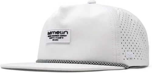 Vista 19 de melin Coronado Brick Hydro Rope Gorra, Gorras de Béisbol Resistentes al Agua para Hombres y Mujeres, Gorra para Golf, Correr o Entrenar Negro