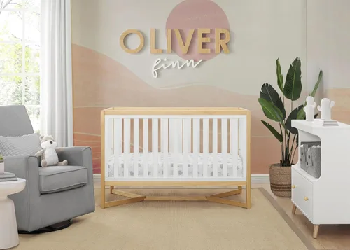 Vista 13 de Delta Children Tribeca - Cuna convertible 4 en 1, color blanco bianca/natural