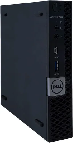 Vista 3 de Dell Optiplex 7070 MFF Micro Form Factor Desktop 9ª generación Intel Core i7-9700T 8 núcleos, 16 GB DDR4 RAM, 512 GB SSD, gráficos Intel UHD 630