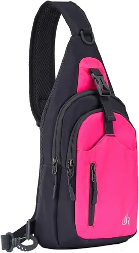 Vista 14 de Y&R Direct - Maleta cruzada, para viajes, senderismo, regalos para niños, hombres y mujeres Lightweight, Sling Bag, Travel, Hiking, Gifts