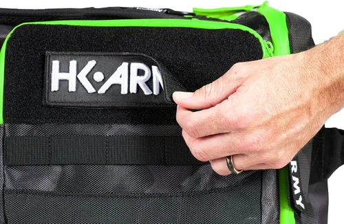 Vista 7 de HK Army Expandir Mochila Paintball Gearbag - Shroud Black/Green