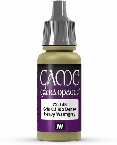 Vista 6 de Vallejo Game Color - Pintura X-opaca gris pesado, 0.6 fl oz