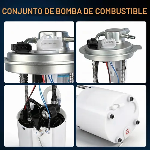 Vista 7 de Conjunto de módulo de bomba de combustible eléctrica compatible con Chevrolet Chevy GMC