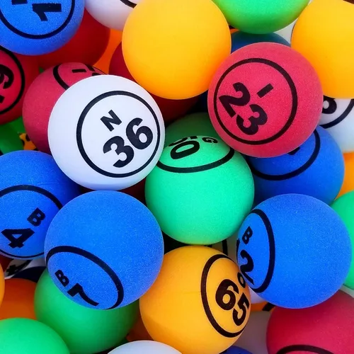 Vista 9 de MR CHIPS Bolas de bingo profesionales de 1.57" (40 mm) multicolor de doble número, estilo de ping pong, solo para jaula manual