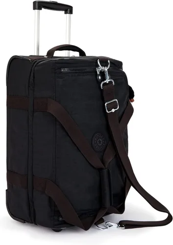 Vista 4 de Kipling Teagan - Bolsa de lona con ruedas estadounidenses para mujer, ligera, multifuncional, interior espacioso, maleta de viaje de nailon, tono