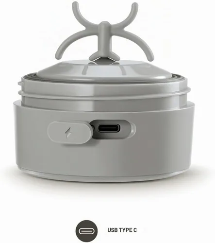 Vista 7 de VOLTRX Botella agitadora de proteínas, mezclador eléctrico recargable USB C, vasos agitadores para batidos de proteínas y batidos de reemplazo