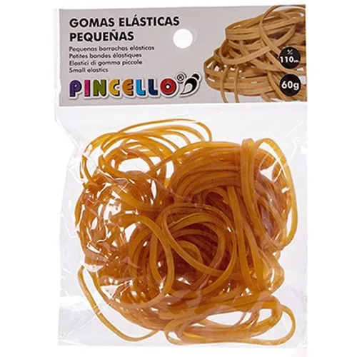 Vista 5 de Gomas elásticas Pincello Amarillo (12 Unidades)