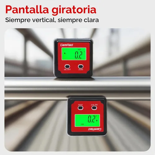 Vista 3 de Medidor de ángulo digital GemRed DAG-V1 para medición y diseño