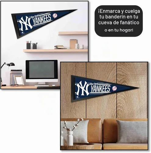 Vista 4 de Banderín Grande de los Yankees de NY