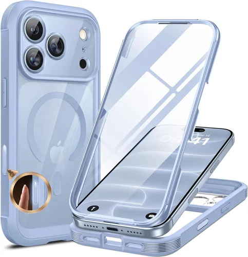 Vista 165 de Miracase Funda de teléfono para iPhone SE de 3ª/2ª generación 2022 2020 de cuerpo completo con protector de pantalla de vidrio integrado, cubierta