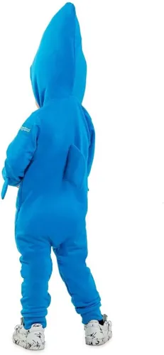 Vista 4 de Tipsy Elves Lindo mono de tiburón para bebé con capucha para bebés y niños pequeños, talla unisex