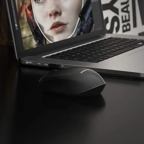 Vista 5 de SABRENT Ratón inalámbrico recargable de 2,4 GHz con resolución ajustable (MS-RCWM)