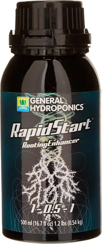 Vista 8 de General Hydroponics Rapid Start, líquido que ayuda al crecimiento de las raíces de las plantas.