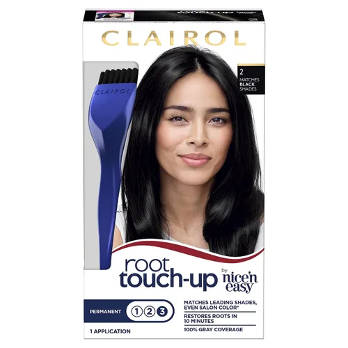 Vista 169 de Clairol Root Touch-Up de Nice'n Easy Tinte Permanente para el Cabello, 10 Rubio Extra Claro, Paquete de 1 Clairol Root Touch Up - Tinte permanente