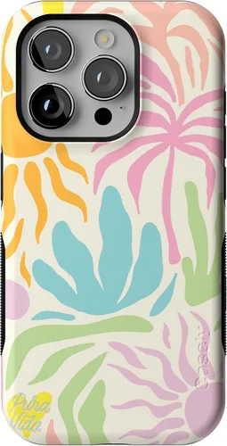 Vista 114 de Carcasa Casely iPhone 15 Pro Viva La Vida Collage de Frida Kahlo Diseño Protector Audaz Compatible con MagSafe