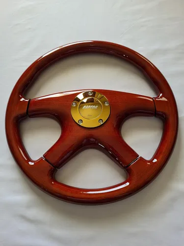 Vista 5 de Raptor Volante de madera de caoba de 15" (dorado)