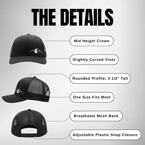 Vista 4 de Gorra "The Great Outdoors", por Lindo