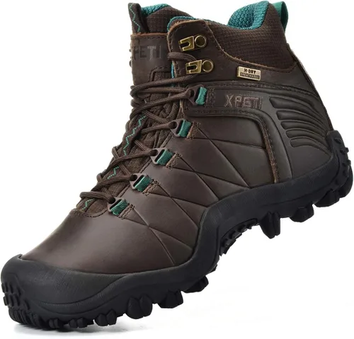 Vista 2 de XPETI Women's Quest Leather Waterproof Hiking Boots
