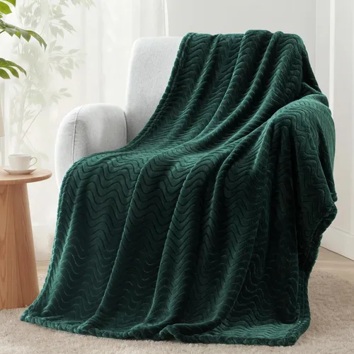 Vista 38 de Exclusivo Mezcla Large Fleece Throw Blanket for Couch, Sofa, Pink Rosa