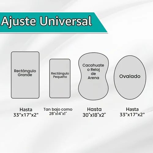 Vista 4 de Sábanas de moisés aptas para colchón rectangular, de reloj de arena u ovalado, juego de sábanas ajustables universales para varios protectores