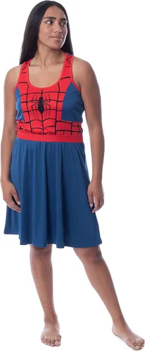 Vista 3 de INTIMO Marvel - Pijama de Spiderman para mujer