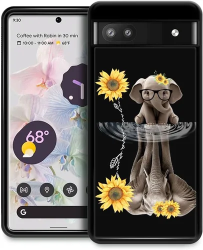Vista 66 de CARLOCA Funda compatible con Google Pixel 6, diseño gráfico de moda a prueba de golpes, protección antiarañazos y caídas, Google Pixel 6 en blanco