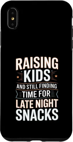 Vista 11 de Raising Kids and Still Finding Time for Late Night Snacks Case for iPhone 17