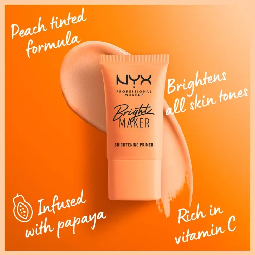 Vista 2 de NYX PROFESSIONAL MAKEUP Bright Maker - Imprimación facial vegana