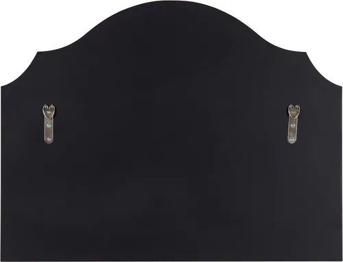 Vista 5 de Kate and Laurel Leanna Glam - Espejo de pared horizontal, 18 x 24, dorado, sofisticado espejo grande para pared