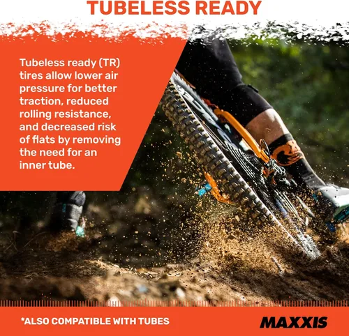 Vista 6 de MAXXIS Aggressor - Compuesto Dual - EXO, DD - Clasificación E25, Sin Cámara Principalmente Destinado para Uso en Rueda Trasera Fast-Rolling