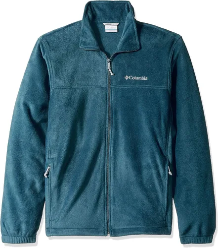 Vista 52 de Columbia Big & Tall Steens Mountain¿ Full Zip 2.0 - Chaqueta para hombre negro (Black/Grill)