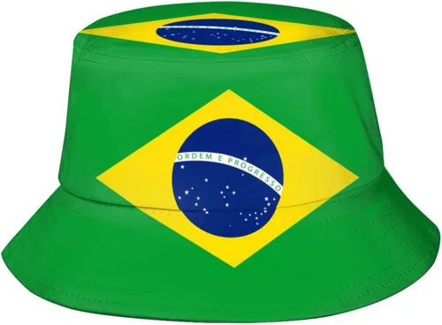 Vista 32 de Lindos sombreros de pescador con bandera patriótica de moda, sombrero de pescador para exteriores para mujeres y hombres