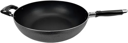 Vista 2 de Sartén antiadherente de aluminio de 12 pulgadas, sartén para cocinar huevos, mango lateral