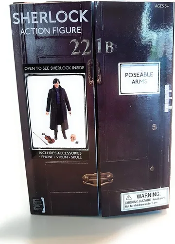 Vista 2 de Sherlock - Figura de acción a escala de 5 pulgadas