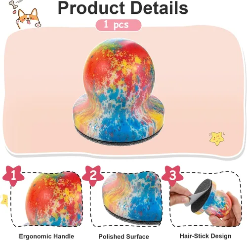 Vista 3 de Abeillo Lima de uñas para perro con 6 discos de archivo reemplazables, tablero para rascar para un cuidado seguro y fácil de las uñas, la tabla