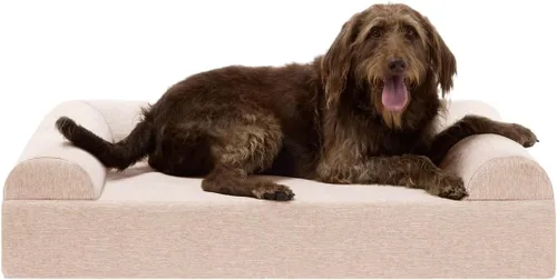 Vista 12 de Barker Beds - Sofá cama ortopédico gigante para perro, almohada superior de 7 pulgadas con cojín de 3 lados, 100-300 libras, espuma viscoelástica