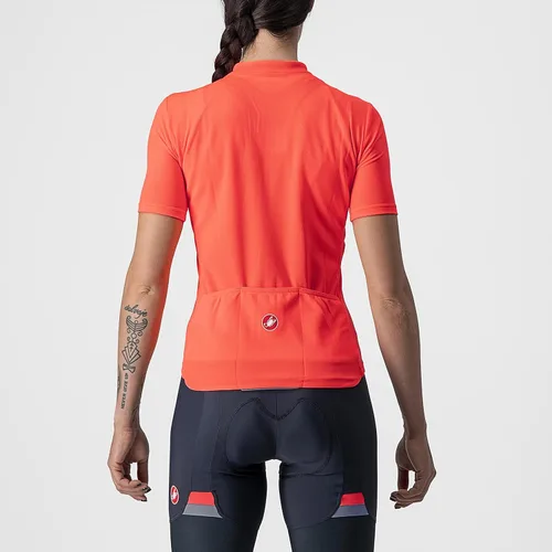 Vista 2 de Castelli Camiseta Anima 3 para ciclismo de carretera y grava para mujer